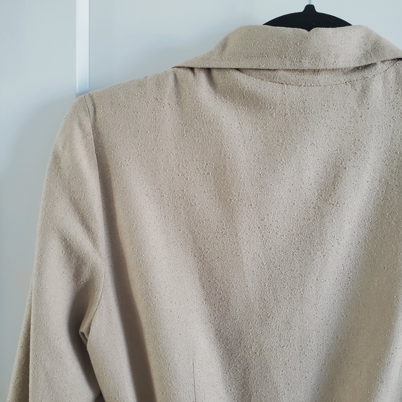 Vintage long dress , open front buttons and waist belt - Picture 13 of 16